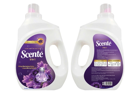 Nước giặt thơm lâu không cần xả - Scenté 9 trong 1: Giải pháp toàn diện cho quần áo sạch thơm suốt ngày dài