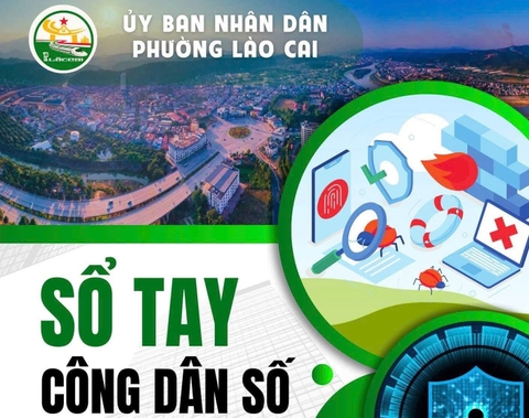 Phường Lào Cai ra mắt Sổ tay Công dân số