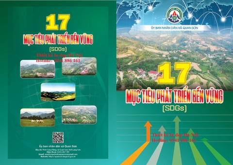 Hỗ trợ Thiết kế Tập gấp 17 Mục tiêu Phát triển Bền vững Xã/Phường
