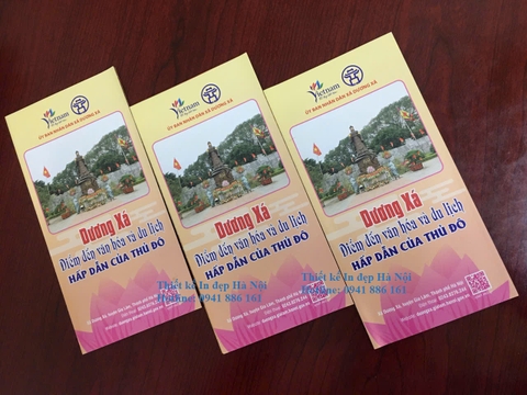 5 Lý do nên thiết kế Cẩm nang, Tập gấp Du lịch Xã, Phường sau sáp nhập