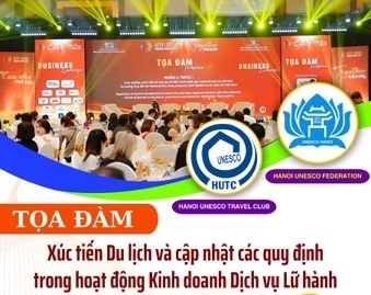 Câu Lạc bộ Lữ hành Unesco Hà Nội tổ chức Tọa đàm Xúc tiến Du lịch năm 2024