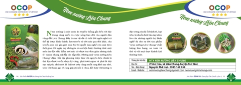 Thiết kế Cẩm nang Sản phẩm OCOP, Nông sản, Đặc sản... đẹp tại Hà Nội