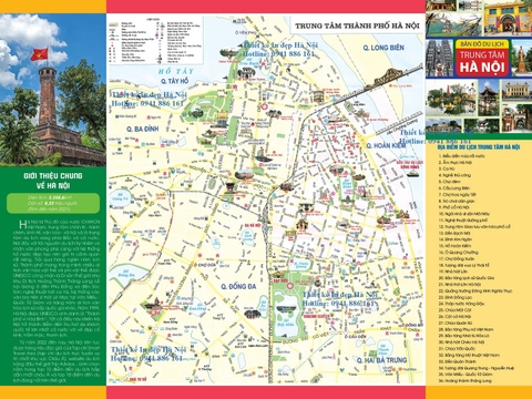 Tư vấn Thiết kế In Tập gấp Bản đồ Du lịch đẹp tại Hà Nội