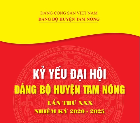Thiết kế In Sổ tay, Kỷ yếu Đại hội Đảng bộ Xã, Phường nhiệm kỳ 2025 - 2030