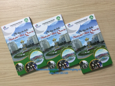 Thiết kế Cẩm nang Du lịch, Tập gấp Di tích Danh thắng, Bản đồ Du lịch