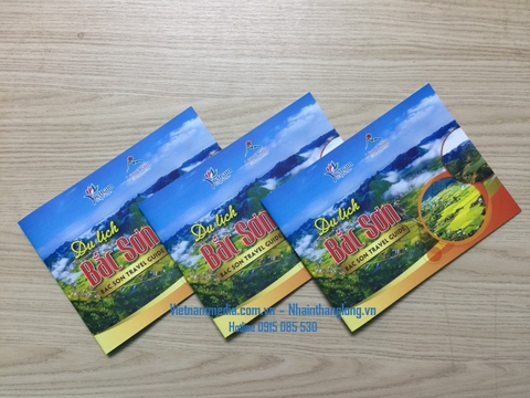 Thiết kế Cẩm nang Du lịch, Tập gấp Di tích Danh thắng, Bản đồ Du lịch