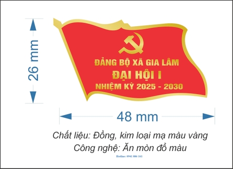 Thiết kế In Sổ tay, Kỷ yếu Đại hội Đảng bộ Xã, Phường nhiệm kỳ 2025 - 2030