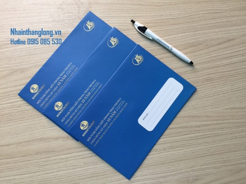 Thiết kế in Phong bì Giấy mời Lễ hội Văn hóa Du lịch đẹp tại Hà Nội