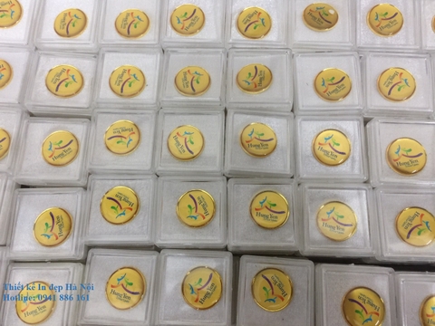 Đặt in Logo Huy hiệu Du lịch, Quà tặng Du lịch chất lượng tại Hà Nội