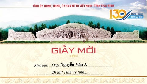 Thiết kế in Phong bì Giấy mời Lễ hội Văn hóa Du lịch đẹp tại Hà Nội