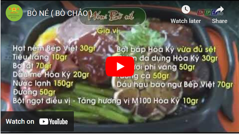 BÒ NÉ ( BÒ CHẢO )