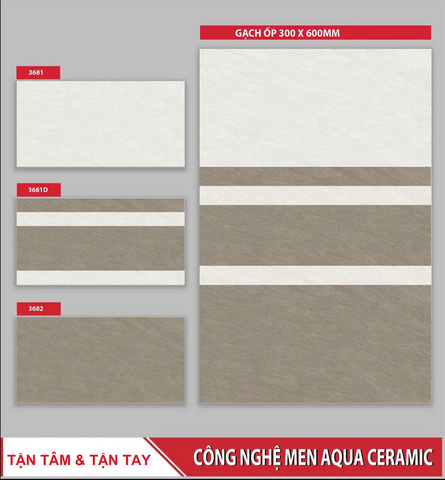 Gạch Men - 3681/3681D & 3682