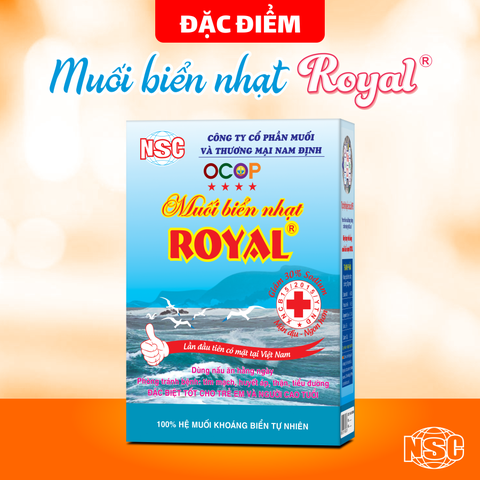 ĐẶC ĐIỂM MUỐI BIỂN NHẠT ROYAL