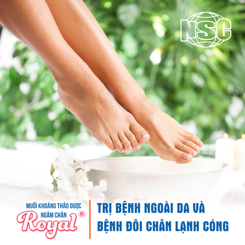 Muối khoáng thảo dược ngâm chân Royal