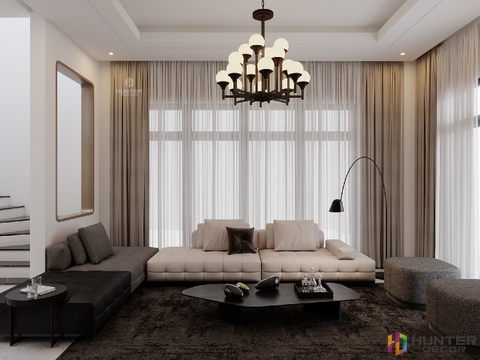 Nhà Phố Long Xuyên - Thiết Kế Nội Thất Hiện Đại.