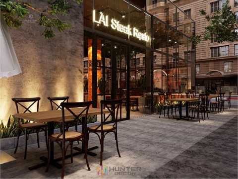 Nhà Hàng LAI Steak Resto Q6 - Thiết kế và thi công trọn gói