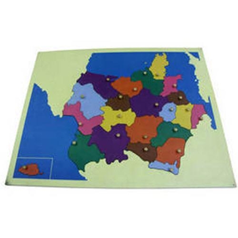 Puzzle Map Of France