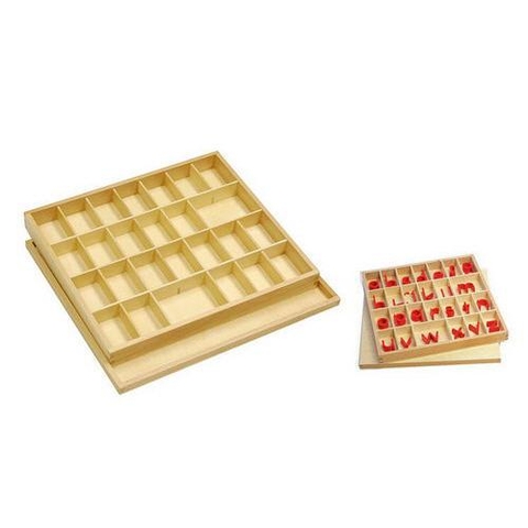 Small Movable Alphabet Box, Print