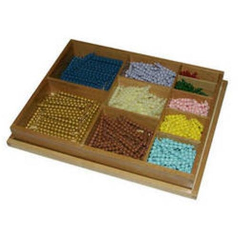 Decanomial Bead Bar Box, connected Beads
