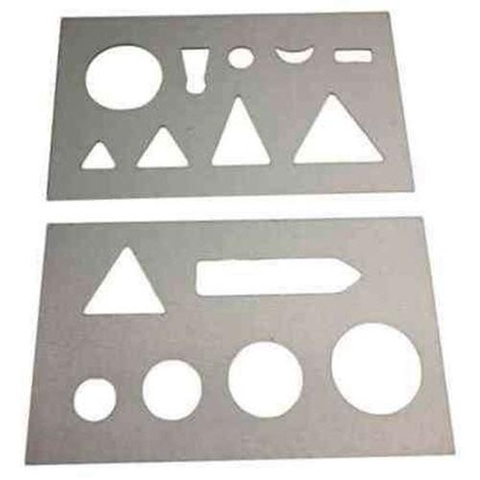 Plastic stencils