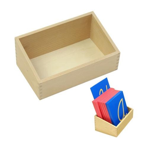 Sandpaper Letters Box