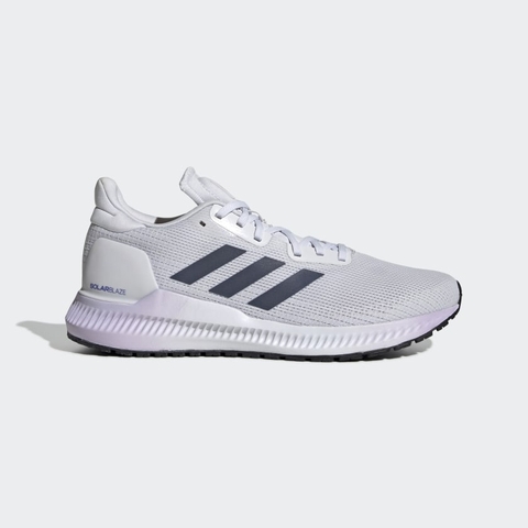 Giày Thể Thao Nữ Adidas Solar Blaze Màu Trắng Xám EE4238