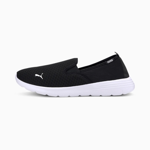 1-Giày Puma Flex Renew Slipon 371951 01 Đen