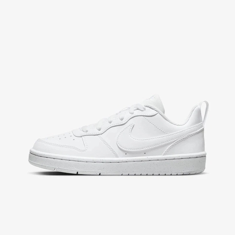 Giày Nike Court Borough Low Recraft ‘Triple White’ (GS) DV5456-106