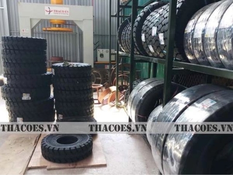 Báo giá lốp xe nâng 300 15 chính hãng tại THACOES