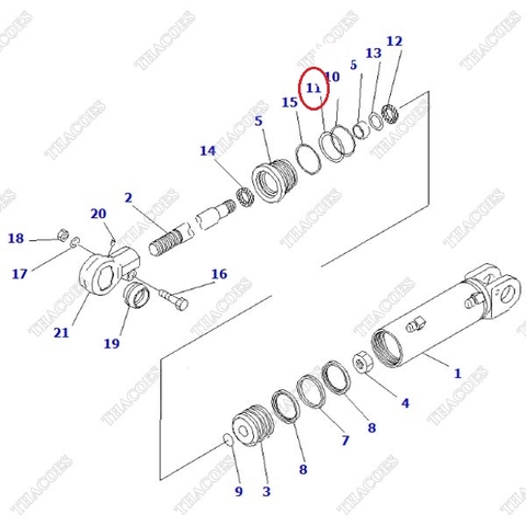 Căn đệm 3EA-64-23250 (Kit K17)