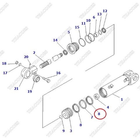 Căn đệm 3EA-64-23220 (Kit K17)