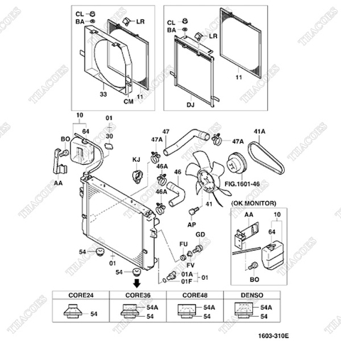 (33) Chụp hướng gió 16701-33250-71