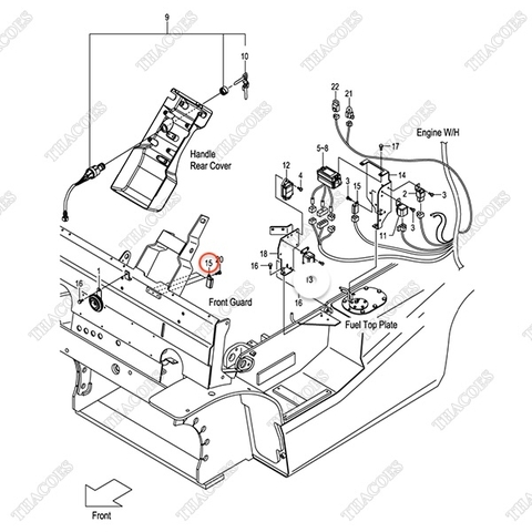 Rơ le 1A 209K2-42351