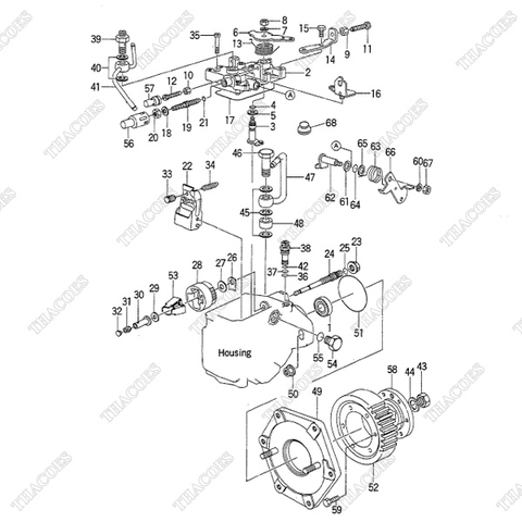 (Số 1) Phớt dầu cổ bơm Z-8-97147-034-0