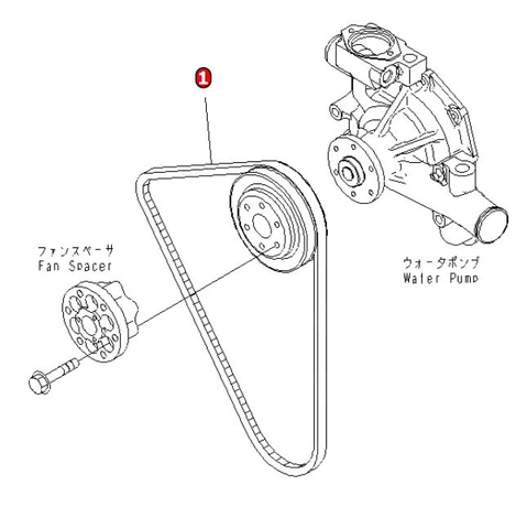 Dây curoa 04120-21754