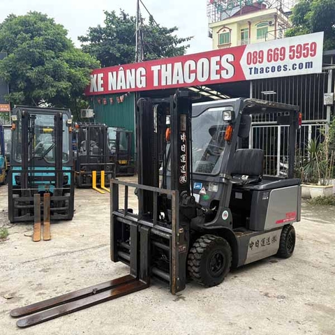 XE NÂNG CŨ TCM 2.5 TẤN (Xe 2003. Bình GS 2020) FB25-17-81M-00453