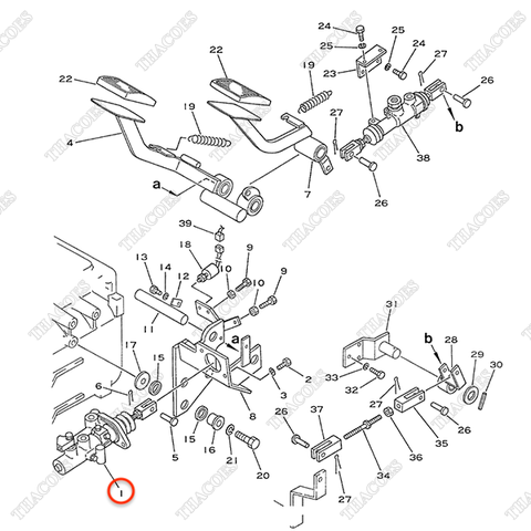 (WC) Tổng phanh 3EB-36-24100