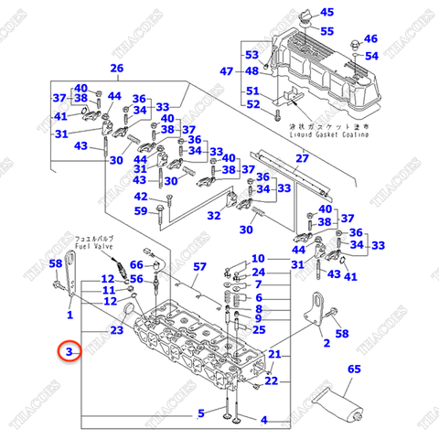 Mặt máy YM129904-11700; YM129904-11800