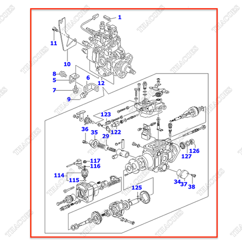 Bơm cao áp YM129971-51010