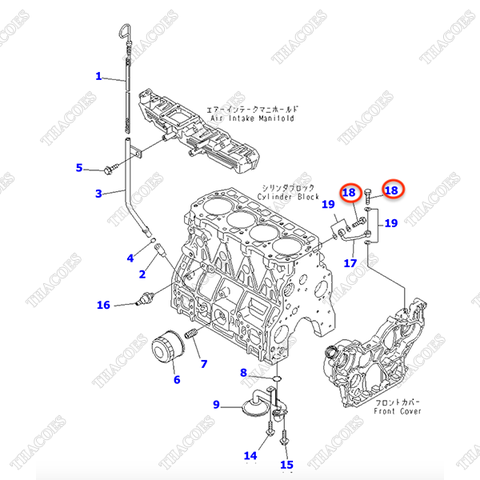 Bulong YM105010-39140; RYM105010-39140