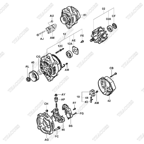(12) Khung vỏ 27310-78700-71