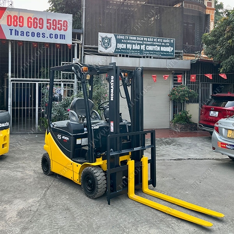 Komatsu 1,5 tấn điện ngồi lái bình Hitachi 2019