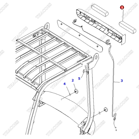 Đèn xi nhan sau 3BA-56-71310, 3BA-56-71311 (48V)