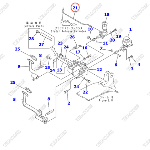 Ống dầu 3EB-36-31240