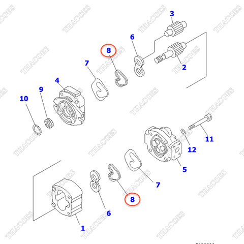 Vòng đệm oring KB20131-21142 (K15)