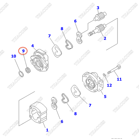 Phớt dầu KB20131-21221 (K15)