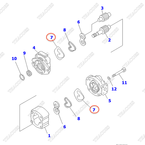 Vòng đệm oring KB20131-21042 (K15)