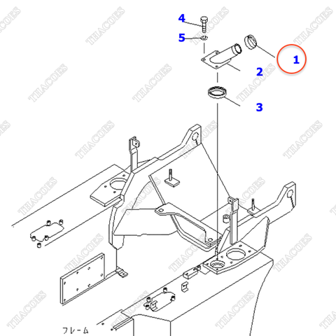 Nắp bình nhiên liệu 3EB-41-31990