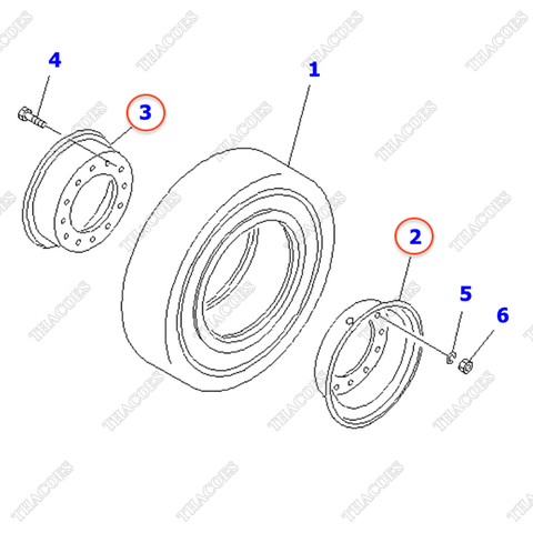 La zăng ghép (650-10) 34A-27-00091