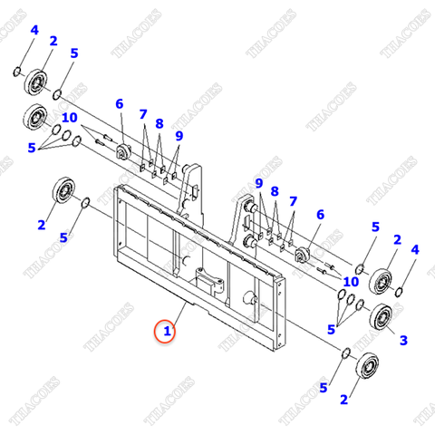 Giá nâng 37B-TA5-6010UE (3T3L)